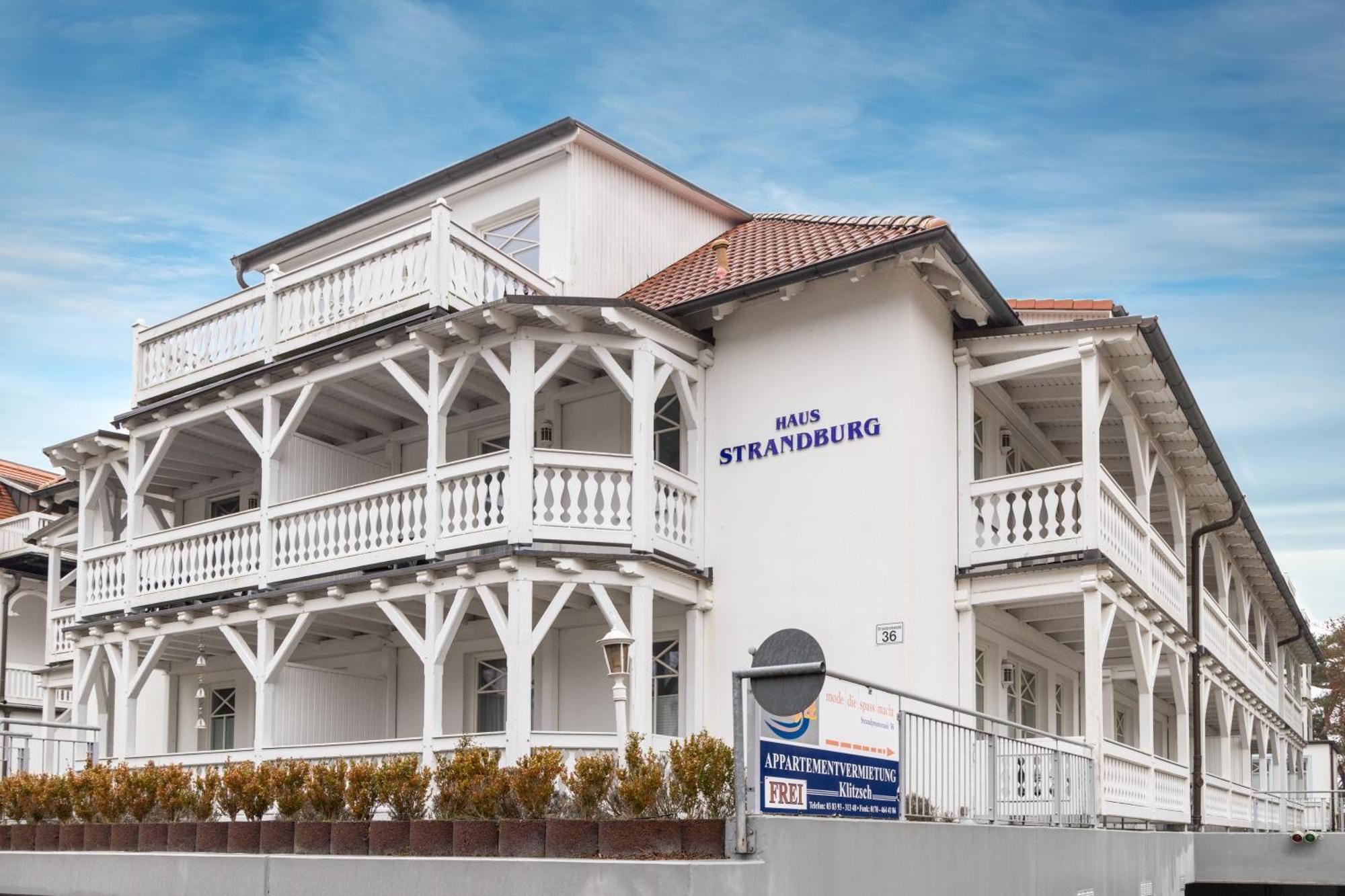 Haus Strandburg - Hinter Duene Und Meer Binz Extérieur photo